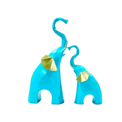 Polyresin Elephant Showpiece Statue and Artifacts for Home Decor (Elephant)