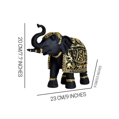 Elephant Statue Medium Size 2 pcs Set for Showpiece