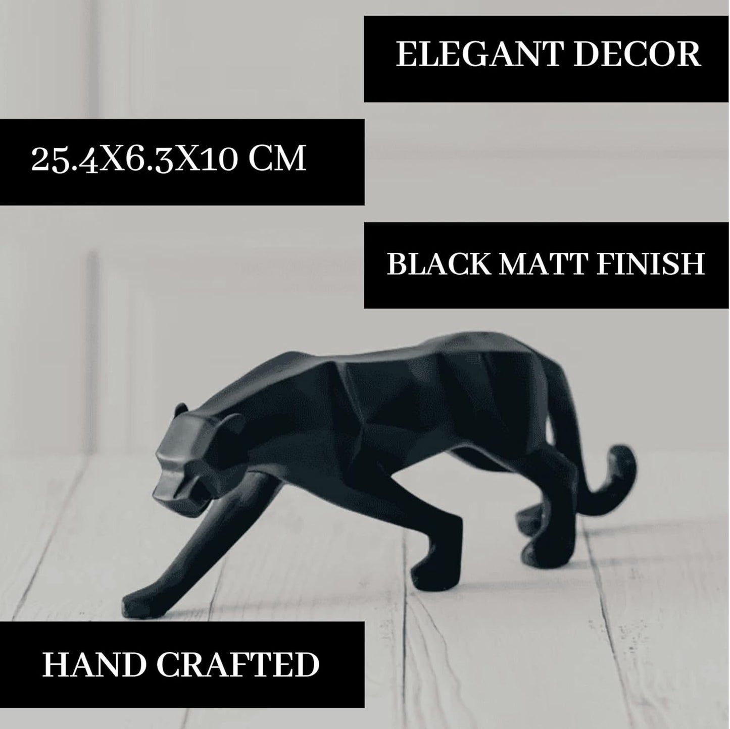 Black Panther Jaguar (26cm x 6.5cm x 8.5 cm)