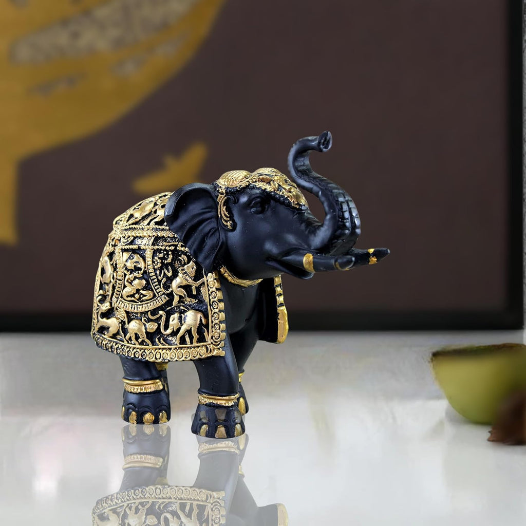 Single Elephant Statue Medium Size for Showpiece Figurines