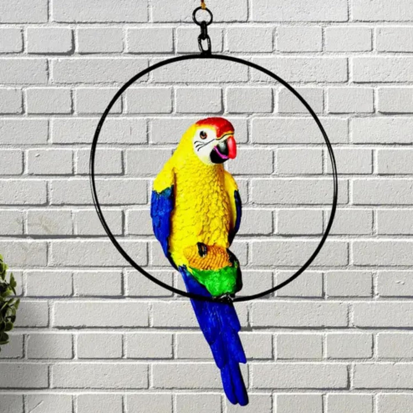 Handmade Decorative Hanging Macaw Parrot (Pack of 1)