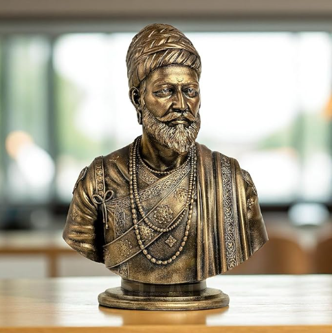 Devotional Statue with Intricate Detailing, Premium Finish, for Home Temple, Puja Room & Spiritual Décor (Royal Warrior)